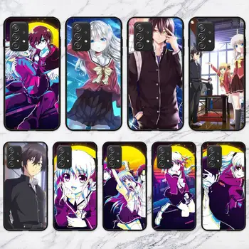 charlotte anime Telefon Case For Samsung Galaxy S10 S20 S21 Note10 20Plus Ultra Kest