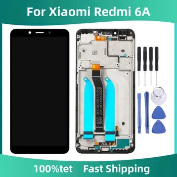 Eest Xiaomi Redmi 6A LCD Raam Puutetundlik Assamblee 5.45 Tolline Originaal Redmi 6 Ekraan