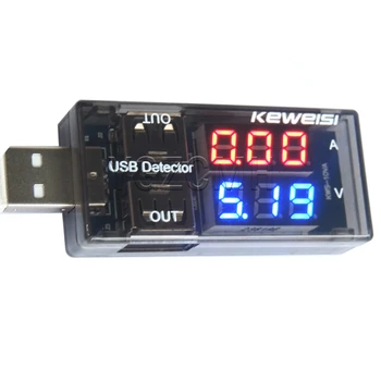 USB-Praegune Voltmeeter Dual Display-Usb-Test Meeter Ammeter Tester Pinge Mobile Power Laadimine