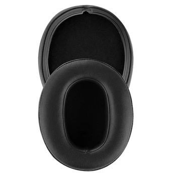 UUS-4X Asendamine Kõrva Padjad Sony WH-XB900N Kõrvaklapid Kõrvapadjakesed Nahast Peakomplekt Kõrva Padi Varuosade (Must)