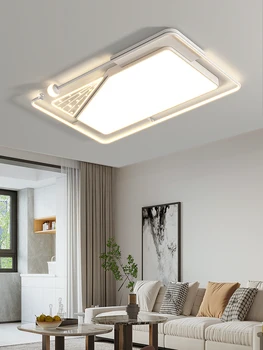 Põhjamaade LED Lakke Lamp On Kasutatud Söögituba, Magamistuba, elutuba, Köök Valge Juhitava puldiga siseviimistlus