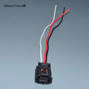 Shhworldsea 3 Pin/Tee 0.6 mm Naine Vilkur-Lamp Camshaft Sensori Pistiku Pesa Traat Pats Toyota 6189-1129