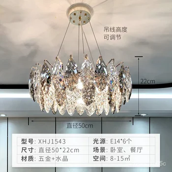 tootjad: lihtne, kaasaegne, atmosfääri, kerge ja luksuslik kristall lühter lamp kombinatsioonid kogu maja