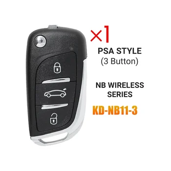KEYDIY NB11 KD puldiga Auto Võti Universaalne 3 Nuppu DS Stiili KD900/KD-X2 KD MINI/ KD-MAX Programmeerija