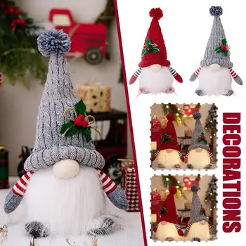 1tk Jõulud Näota Gnome Santa Nuku Xmas Tree Rippuvad Ornament Teenetemärgi Kodus Ripats, Kingitused, Kaunistused Pool Tarvikud