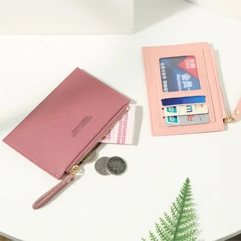Uus Naiste Taskud Lukuga PU Nahk Mündi Rahakott Mini võtmehoidja Väike Rahakott Multi-kaardi Bit Kaardi Hoidik Hoidik
