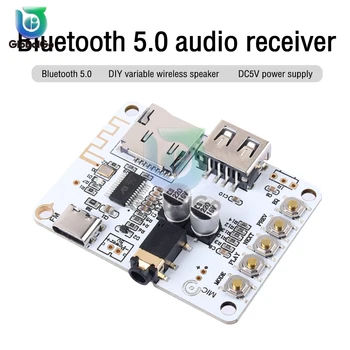 Bluetooth Audio Receiver Juhatuse LIIK-C DC5V Traadita Stereo Muusika Moodul, mille USB-TF-Kaardi Pesa Dekodeerimine Taasesituse Väljund