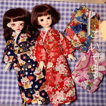 uus nukk 30cm riided Kimono jaoks 1/6 rasva bjd nukk sakura flower värv diy tüdruk mänguasjad, kleit up mood nukk tarvikud, nr nukk