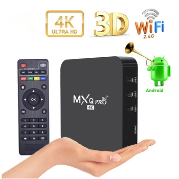 MXQ PRO TV BOX Android 11.0 S805 2.4 G, WiFi, 1GB RAM, 8GB ROM Media Player 4K Mxq Set Top Smart TV Box