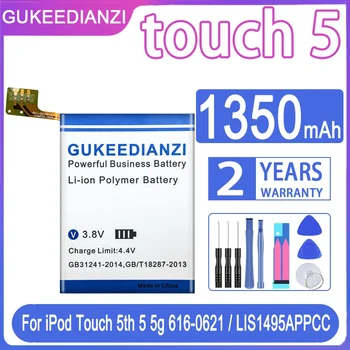 GUKEEDIANZI Touch 4 5 6 touch4 Touch5 touch6 Aku IPod Touch 5th 5 5g 616-0621/LIS1495APPCC 616-0429 616-0229 Batteria