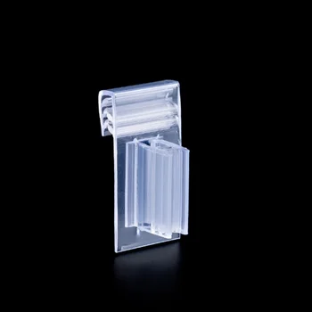 Hiplastics Plastikust Läbipaistev Pvc Ladu Pop Ekraan Riiul Kõneleja Märk Hoidiku Klamber Supermarket Reklaami Edendamist