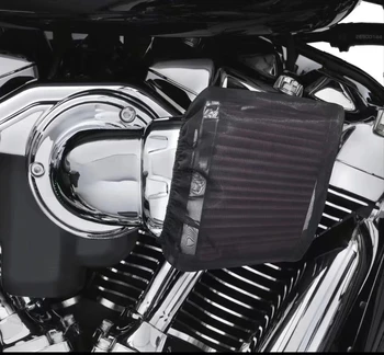 Mootorratta Sõidusuunas Filter Vihma Sokk Must Kaitsva Katte Harley õhupuhasti Komplektid XL 1200 Touring Softail Dyna
