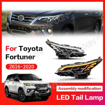 Premium Disain Auto Osad, Toyota, Fortuner 2016 2017 2018 2019 2020 Esitulede LED Kahekordne Nägemine, Läätse paigaldus Kõrge Kvaliteet