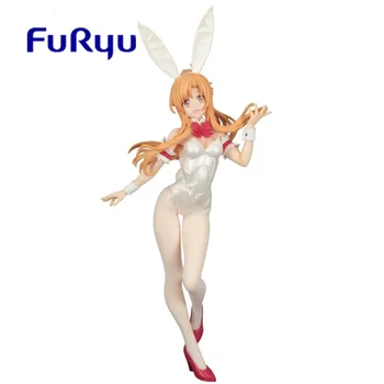 100% Originaal FURYU Mõõk Art Online Yuuki Asuna Playboy Jänku 30CM Anime Iseloomu Liikuvate Mänguasjade Kogumise Mudeli Kingitus
