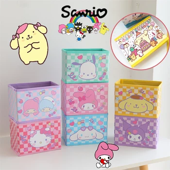 Sanrio Hello Kitty Desktop Kosmeetika Ladustamise Kasti Kuromi Meik Sorteerimine Box Kodu Kaunistamiseks Asjade Desktop Ladustamise Puhkus Kingitus