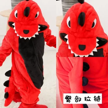 Halloween Dinosaurus Loomade Cartoon Kapuutsiga Kombekas Lapsed Onesies Kigurumi Dragon Pijama Panda Sleepwear Täiskasvanud Onesie Poiste Pidžaamad