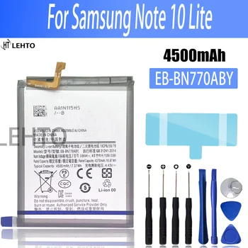 Orginaal Aku EB-BN770ABY Jaoks Samsungsung Galaxy Note10 Lite Tõeline N770 N770F Aku 4500mAh High Capacity Liitium Aku