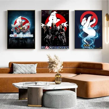 Babaite Klassikaline õudusfilm Ghostbusters PLAKAT DIY Jõupaber Vintage Kunsti Maali Uuringu Kleebised Suur Szie Seina Värvimine
