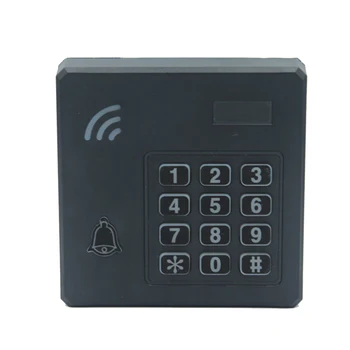 Ukse Juurdepääsu Kontroller Lugeja IC ID-Kaardi Võti Komplekt Klaviatuur Salasõna sisestamine Juurdepääsu kontrollsüsteem 13.56 mhz ja 125khz Card 1000 kasutaja