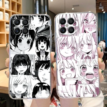 Anime Tüdrukute Au X8 4G 5G X6 Telefoni Juhul Armas Fundas Pehmest Silikoonist Selge Coque Jaoks Huawei Honor X8 HonorX6 X 8 X 6 Kaitseraud