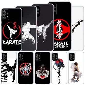Oyama Kyokushin Karate Soft Case For Samsung Galaxy A52 A53 A54 A32 A34 A22 A24 A12 A14 Telefoni Kate A33 A13 A23 A02S A03S A04S A