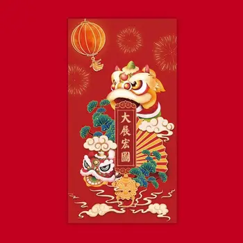 Classic 4 Stiilid Õnnelik Raha Uue Aasta Kingitus, Pulm Raha Paketid Õnnistagu Tasku Hiina Punane Ümbrik Punane Ümbrik
