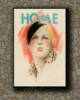 P400 Vintage Ilus Pin-up Tüdruk Klassikaline Pilt 536 Siidist Kangast Poster Art Decor Siseruumides Maali Kingitus