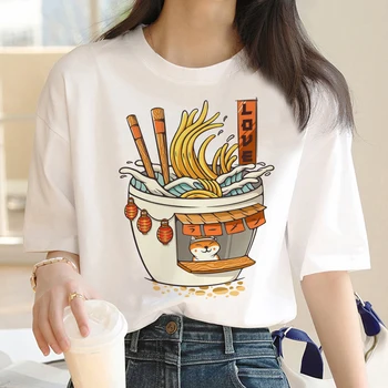 Shiba Inu tshirt naiste Jaapani disainer anime t-särgid tüdruk disainer riided
