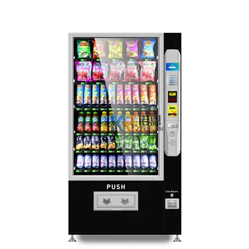 2023 Euroopa Standard Elektrilised Jook Müügiautomaatide 24 Tundi Self-Service Kottidesse Toidud, Joogid Pudelis Müügiautomaatide