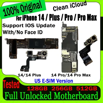 MEIE E-SIM Versioon Emaplaadi IPhone 14 PRO MAX 14 PLUSS Puhas iCloud Loogika Juhatuse Originaal Ava Emaplaadi Toetus Update