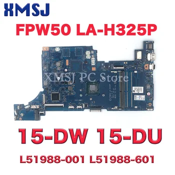 HP PAVILION 15-DW 15-DU Sülearvuti Emaplaadi L51988-601 L51988-001 FPW50 LA-H325P Koos N5000 CPU DDR4