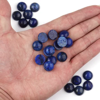 5tk Looduslikust Kivist Sinine Lapis Lazuli Ring Helmed 4/6/8/10/12/14/16mm Peen Nonporous Kumer Ümmargune Rõngas Ehted Tootmine