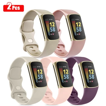 5 Pack Pehme TPU Vaata Bänd Fitbit Tasuta 5 6 Rihm Sport Smart Watch Bänd Fitbit Tasuta 6 5 Käevõru Käepaela Watchband