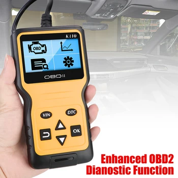 Digitaalne Ekraan Universaalne OBDII Skanner Auto OBD2 Diagnostika-Koodi Lugeja K310 Auto Tarvikud OBD-II EOBD