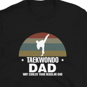 Taekwondo T-Särk Mehe Isa Isa Isa Isade Päev Tae Kwon Do Võitleja Väljavalitu
