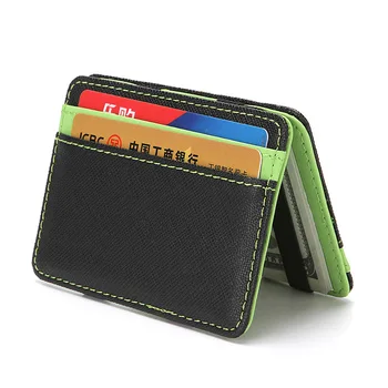 Uus Mood Mini Magic Rahakott Meeste Krediitkaardi Omanik ID Tasku Raha Kotti, Raha Klipp Naiste Väike Rahakott 5 Card Slots