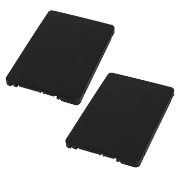2X Mini Pcie MSATA SSD 2,5 Tolline SATA3 Adapter Kaardi Puhul 7 Mm Paksus Must