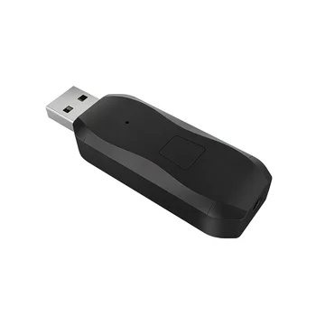 USB-Bluetooth-5.1 Adapter ja 3,5 mm, Bluetooth Audio Transmitter Juhtmevaba USB-Adapter Arvuti Sülearvuti TV