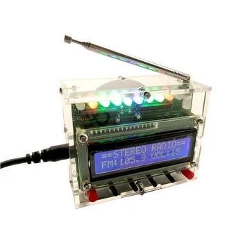Geekcreit DIY Raadio-Elektroonilise Komplekti Osad on 51 Ühe-chip FM-Digital Sound Machine