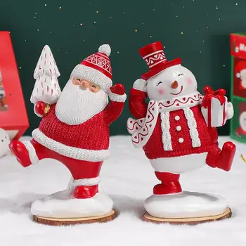 Rudolf Vaik Kuju Jõulud Jõuluvana Kaunistused Kaasaskantav Santa Claus Vaik Töölaua Kaunistus Jõulud Decor Tarvikud