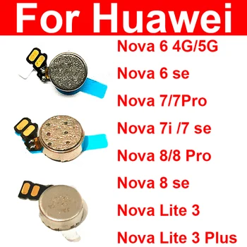 Mootor Vibraator Flex Kaabel Huawei Nova Lite 3 Pluss 6 7 8 Pro 7i 6SE 7SE 8SE 4G 5G Mootori Vibratsiooni Pistik Flex Lint Osad