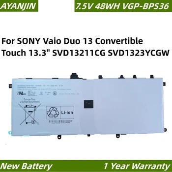 VGP-BPS36 BPS36 7.5 V 48WH Aku SONY Vaio Duo 13 Kabriolett Touch 13.3
