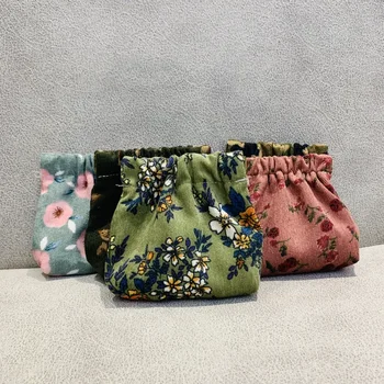 Vintage Velvetist Jaapani Mini Rahakott Klahvi Muuda Kaardi Kott Kosmeetika Huulepulk Ladustamise Kott Vintage-Moe Kallis