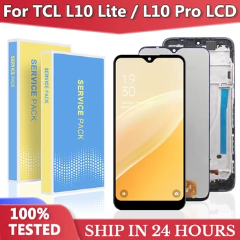 6.22 tolli TCL L10 Lite 4187U 4187M/ L10 Pro / L10 Plus LCD Ekraan Puutetundlik Digitizer paigaldus Raam Remont
