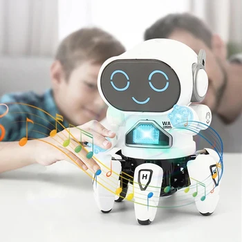 Lapsed Tantsivad Robotid Muusika LED 6 Küünised 